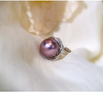 Nocturne Saltwater Pearl Statement Ring