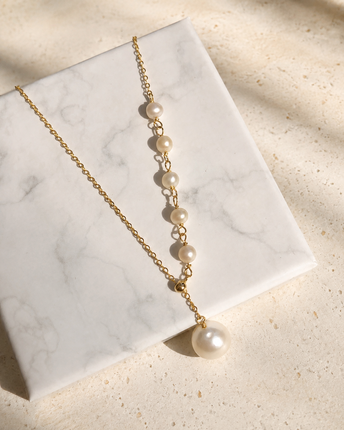 Classic 12mm Freshwater Pearl Necklace – image 1