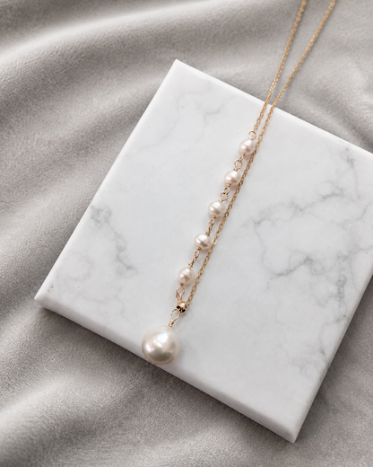 Classic 12mm Freshwater Pearl Necklace – image 3