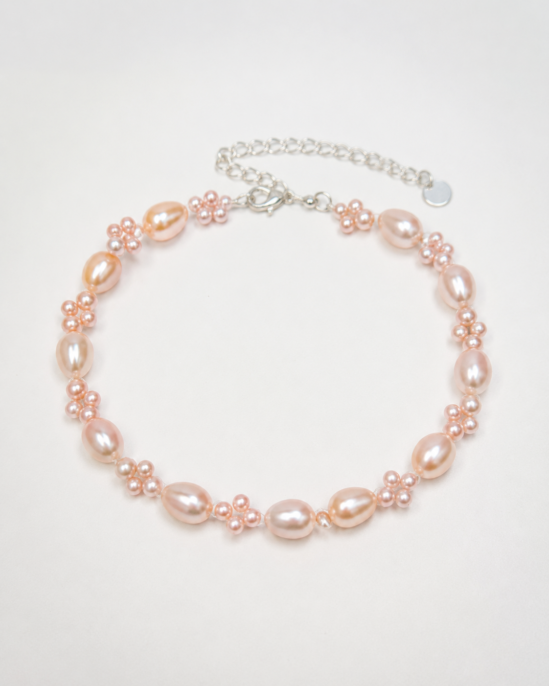 Rosé Pearl Bracelet with Natural Pearls