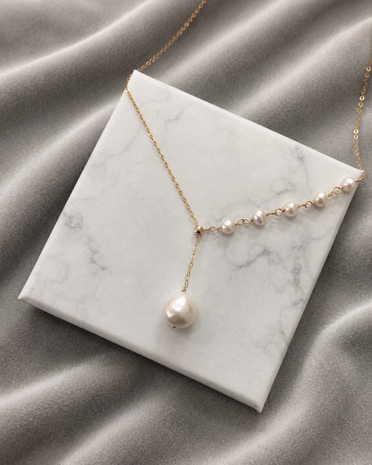Classic 12mm Freshwater Pearl Necklace – image 6