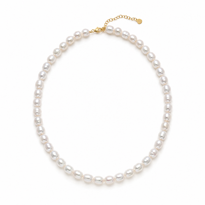 Éclat 7mm High-Lustre Freshwater Pearl Necklace