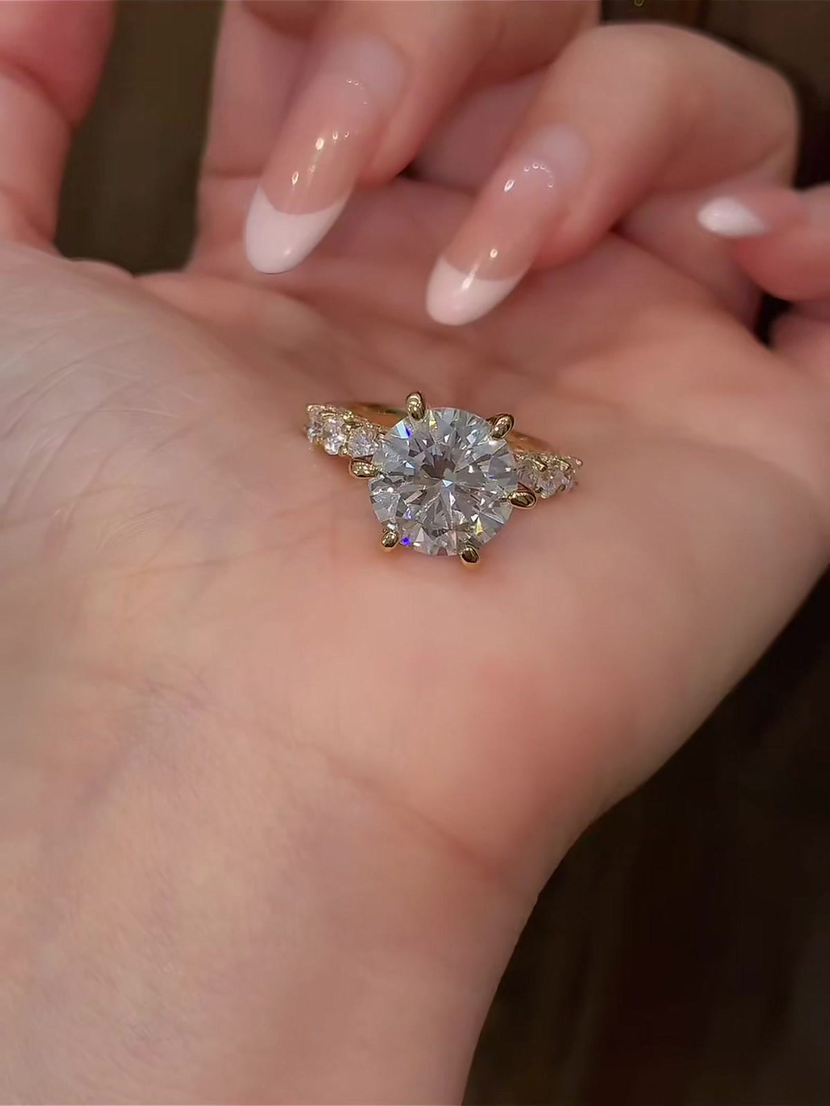 Floreal Lab-Grown Diamond Floral Cluster Ring