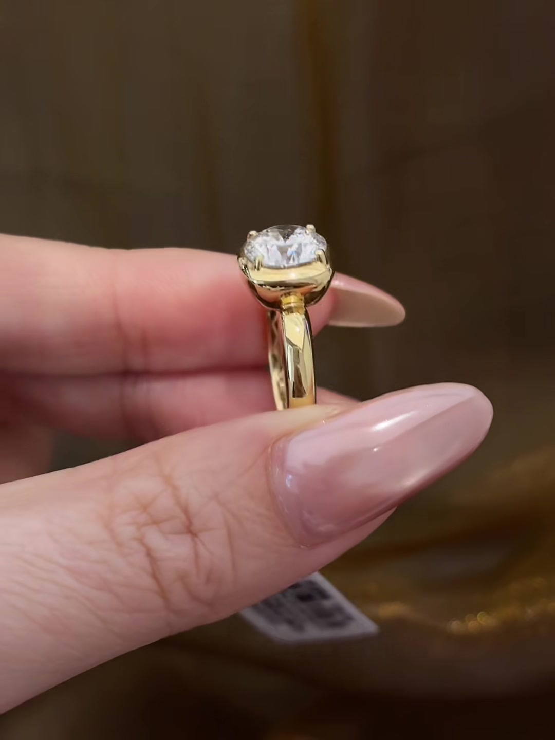 Maison Lab-Grown Diamond Old Money Solitaire Ring