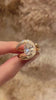 Video of lab-grown diamond double halo engagement ring for proposal moments