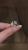 Video of lab-grown diamond toi et moi engagement ring for romantic proposals